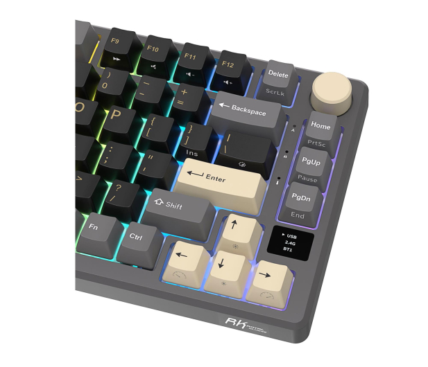 Royal Kludge RK-M75 Phantom K Silver switch - 1455775 - zdjęcie 4